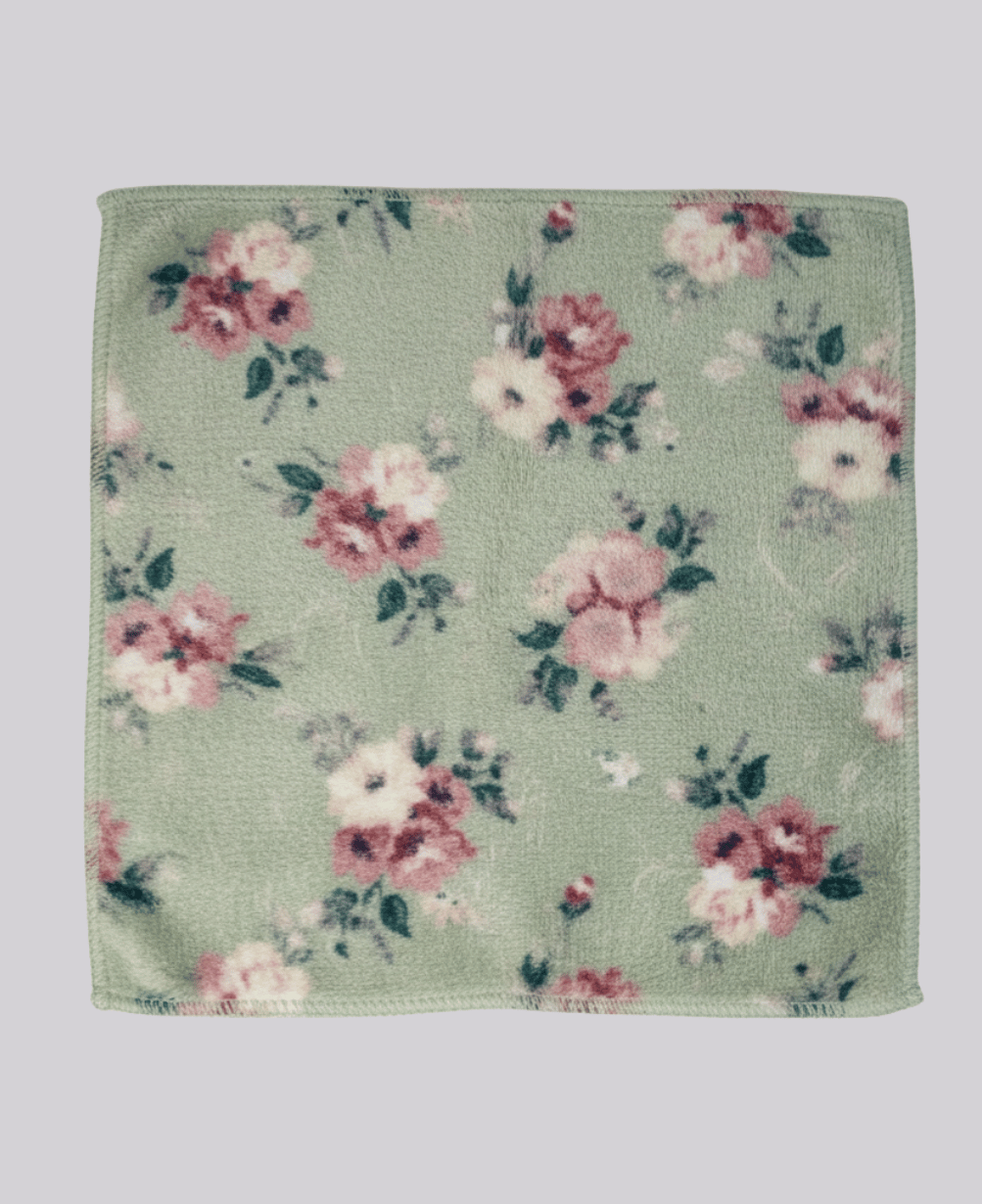Floral Multi-Purpose Microfiber Hand Towels