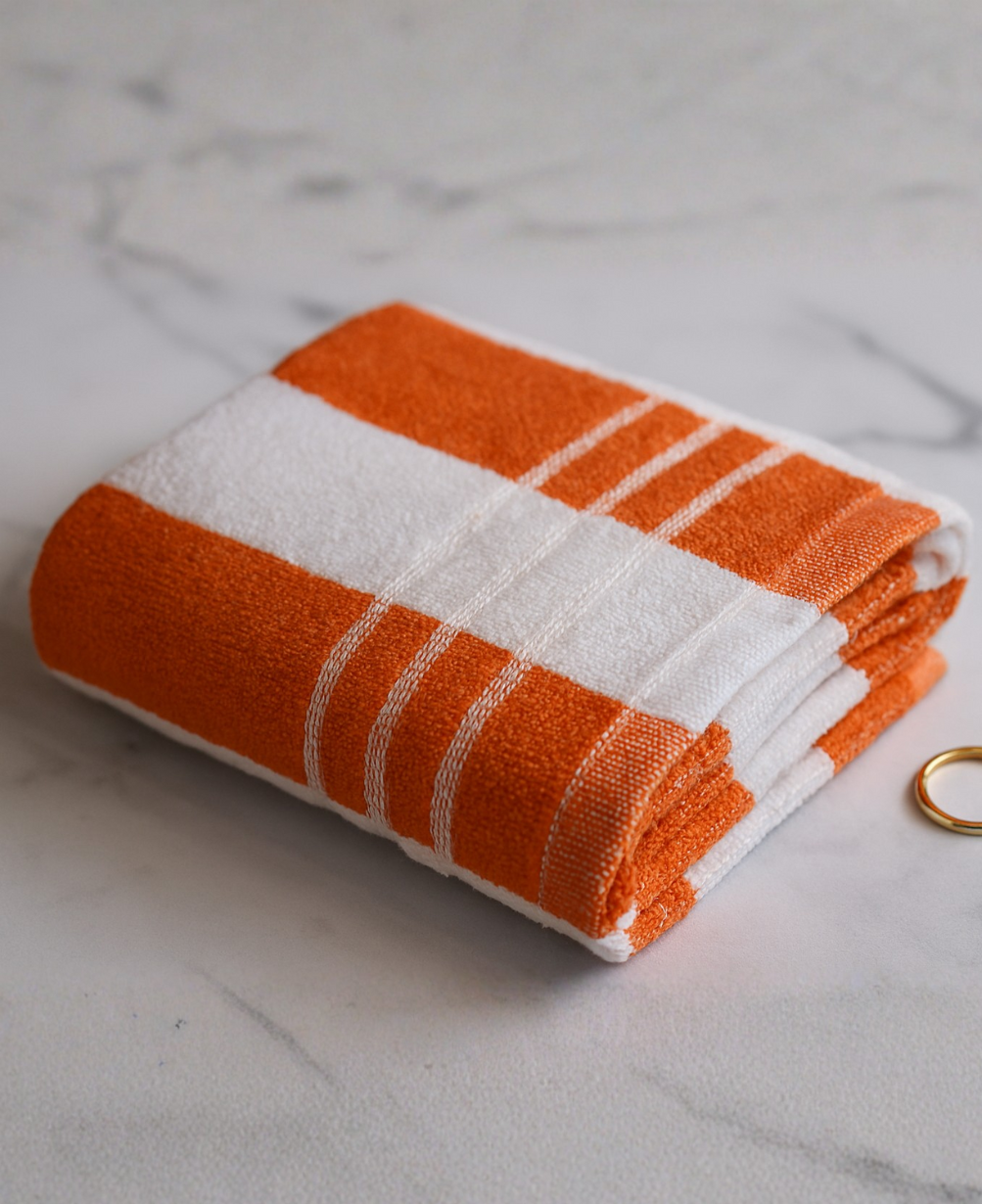 Stripped Hand Towel