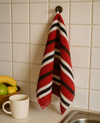 Premium Striped Cotton Face Towels Set