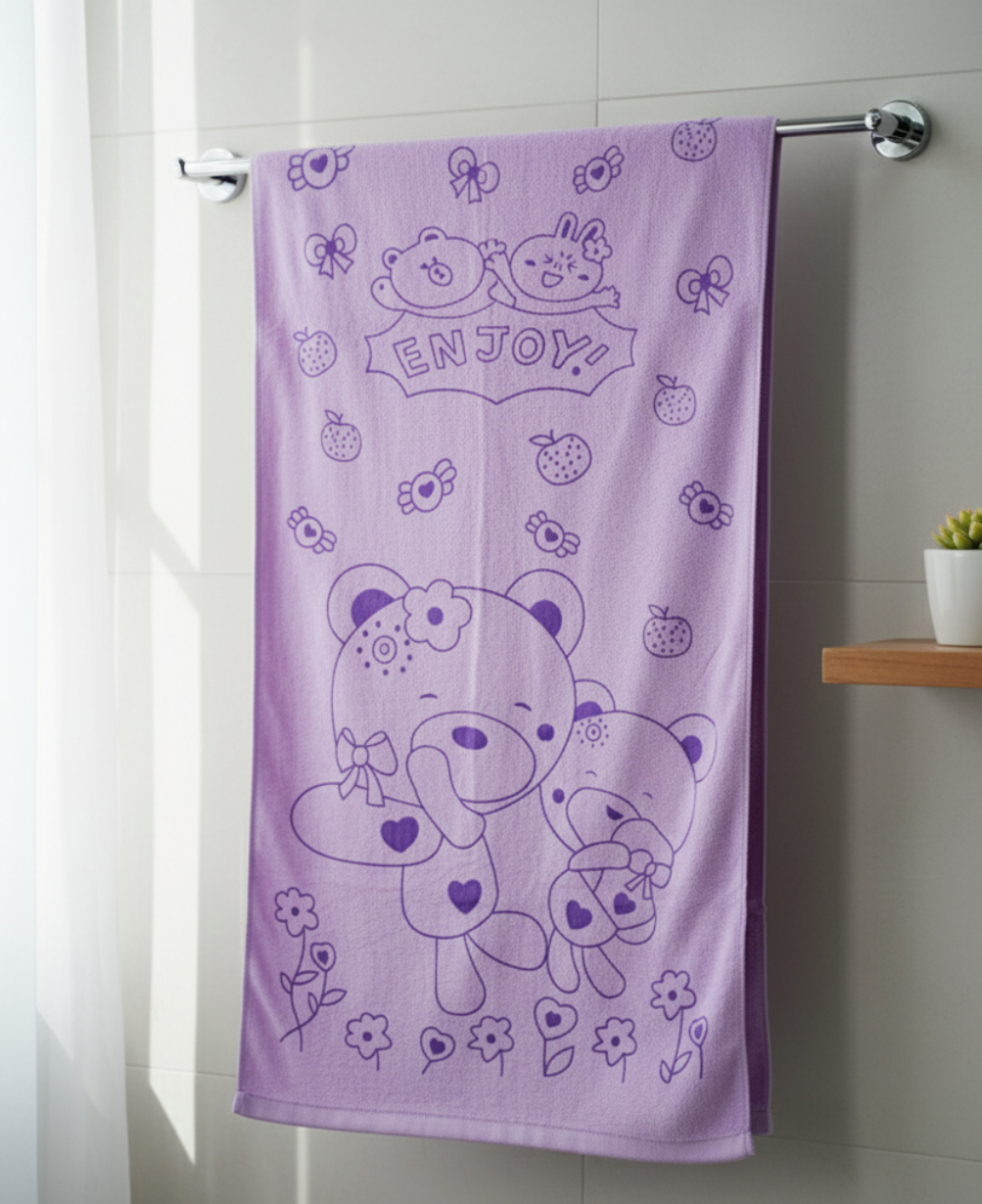 Cartoon  Bath Towel