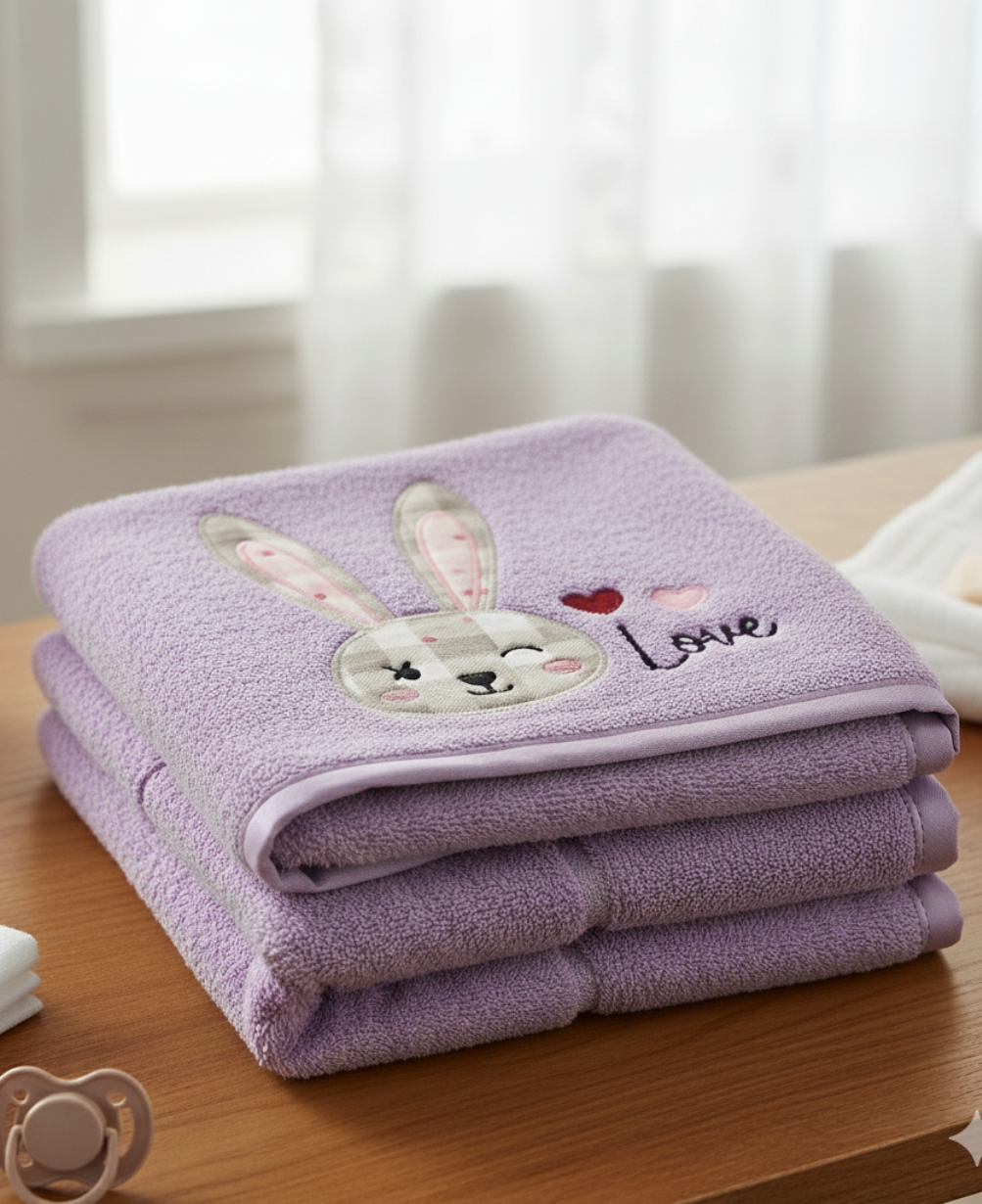 Bunny Baby Bath Towel