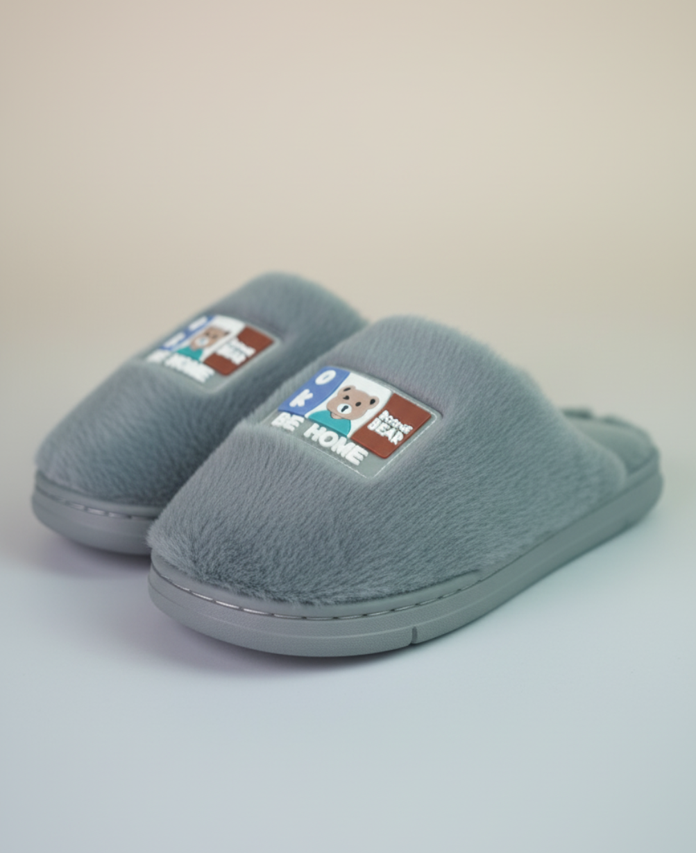 Winter Plush Slippers for Men