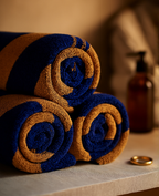 Stripped Hand Towel (Dark Colors) Pack Of 2