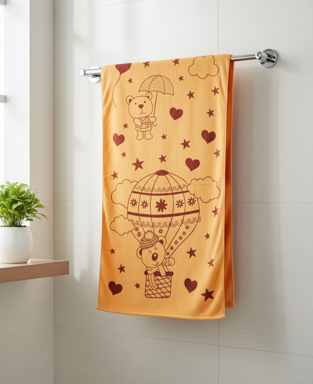 Cartoon  Bath Towel
