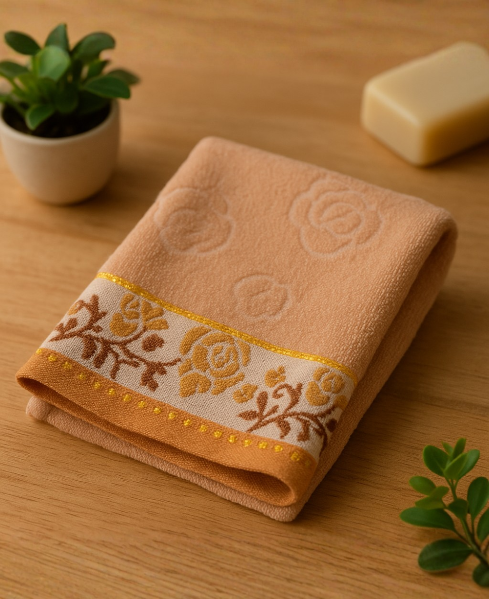 Luxury Cotton Face Towel Set