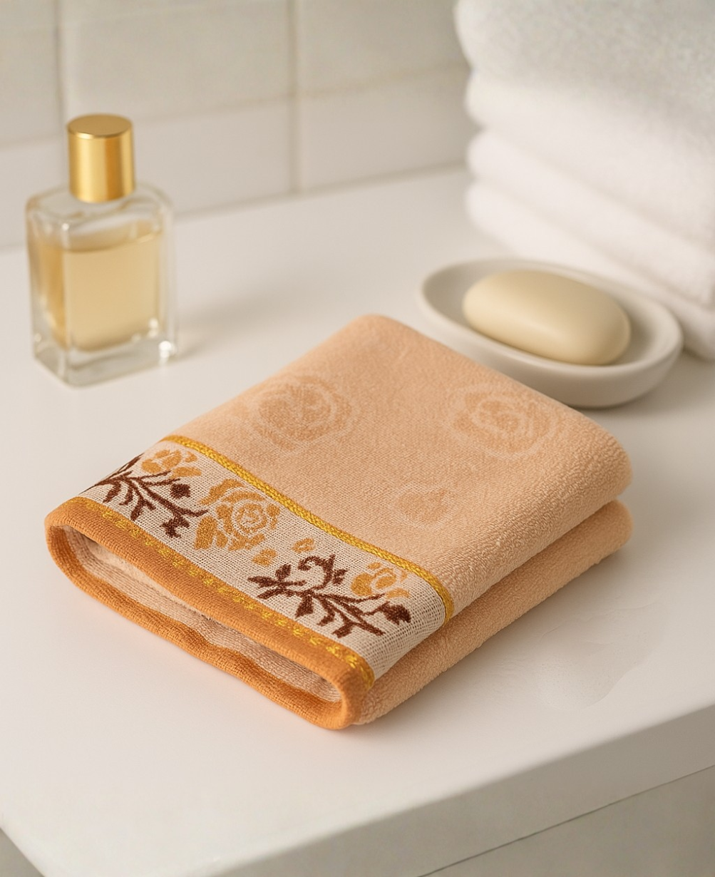 Luxury Cotton Face Towel Set