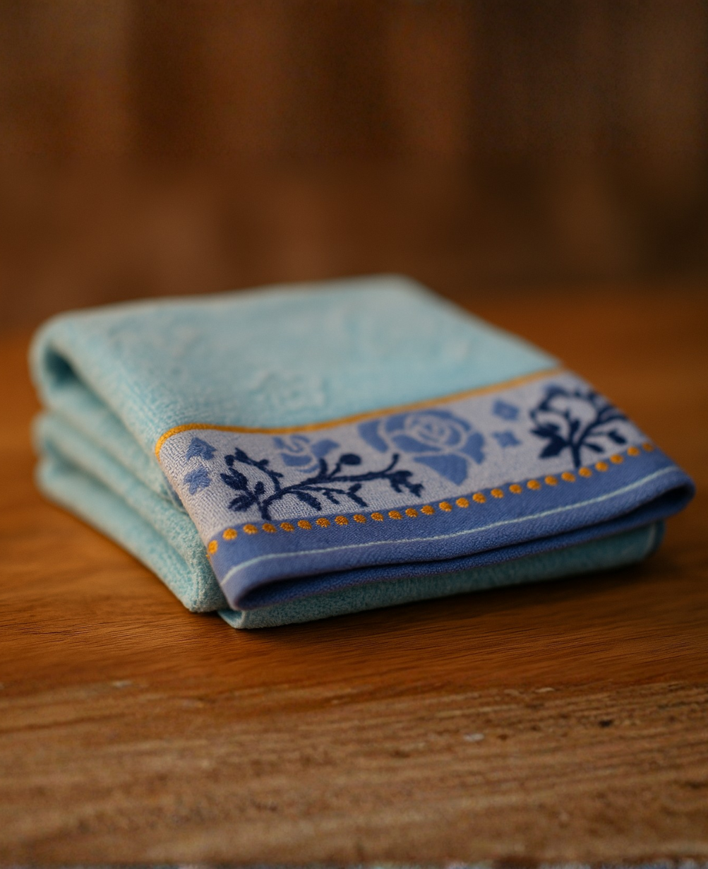 Luxury Cotton Face Towel Set