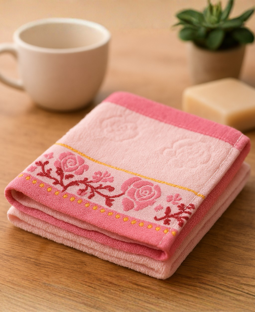 Luxury Cotton Face Towel Set