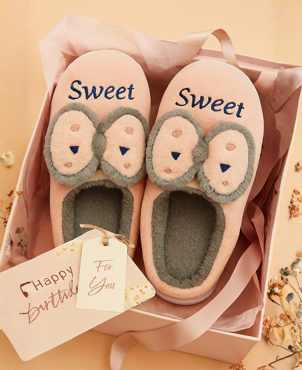 Sweet Cozy Winter Slippers for Women