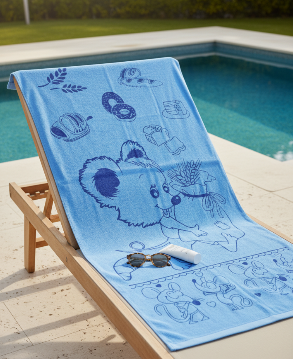 Cartoon  Bath Towel