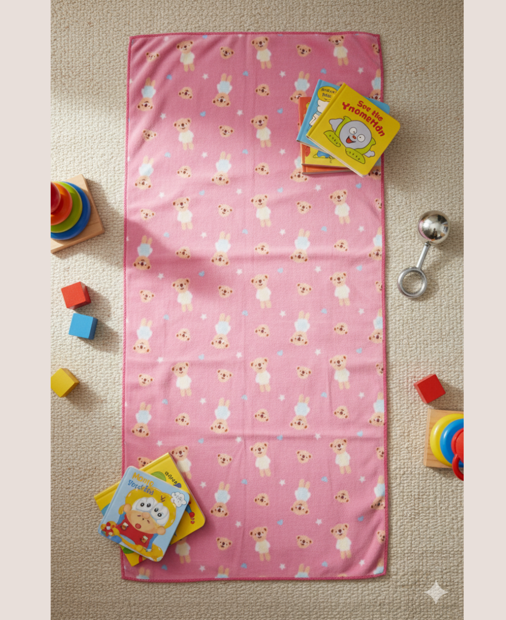 Ultra Soft Teddy Bath Towel