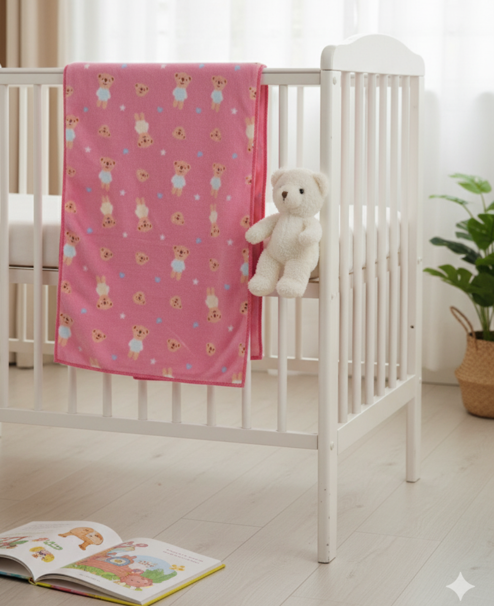 Ultra Soft Teddy Bath Towel