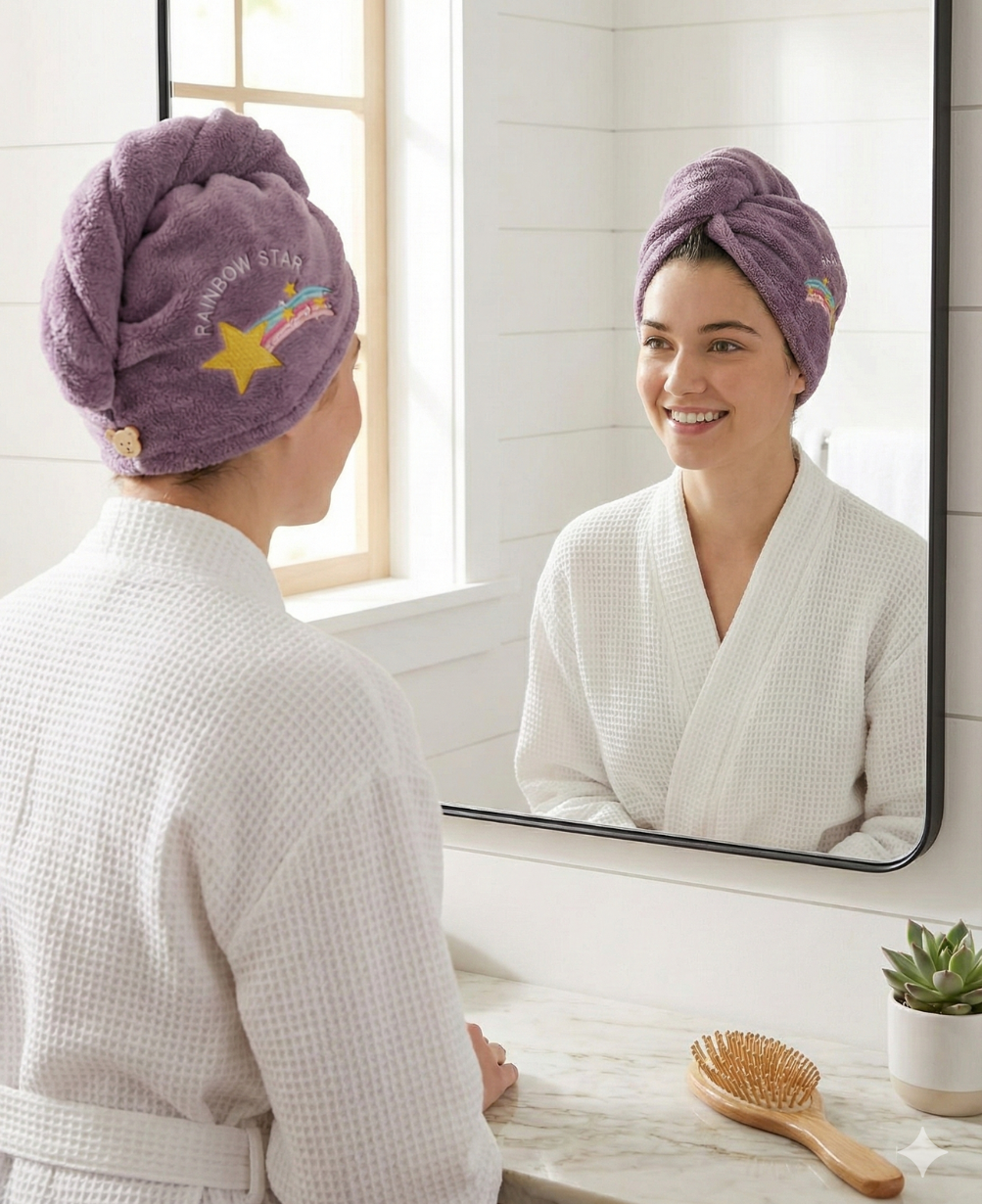 Premium Hair Drying Cap