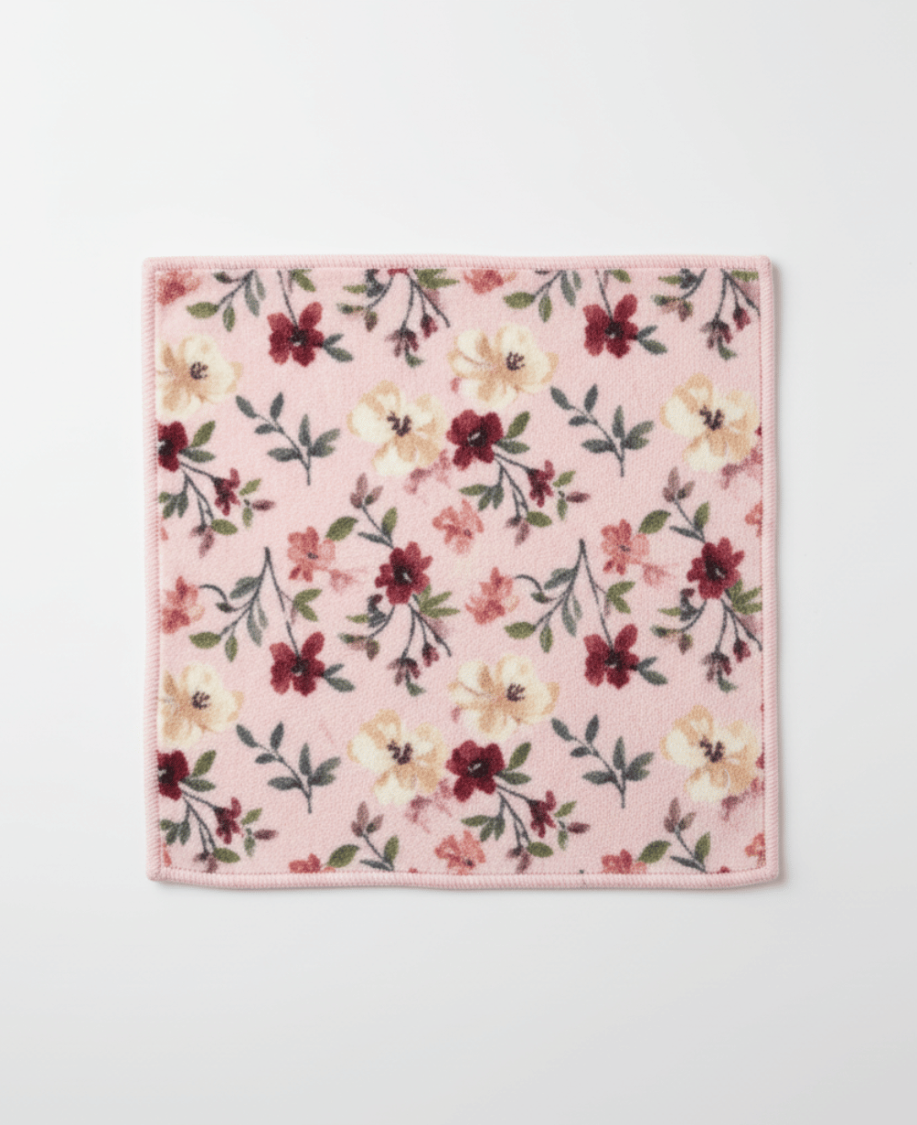 Floral Multi-Purpose Microfiber Hand Towels
