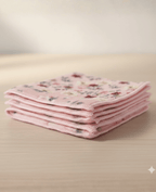 Floral Multi-Purpose Microfiber Hand Towels