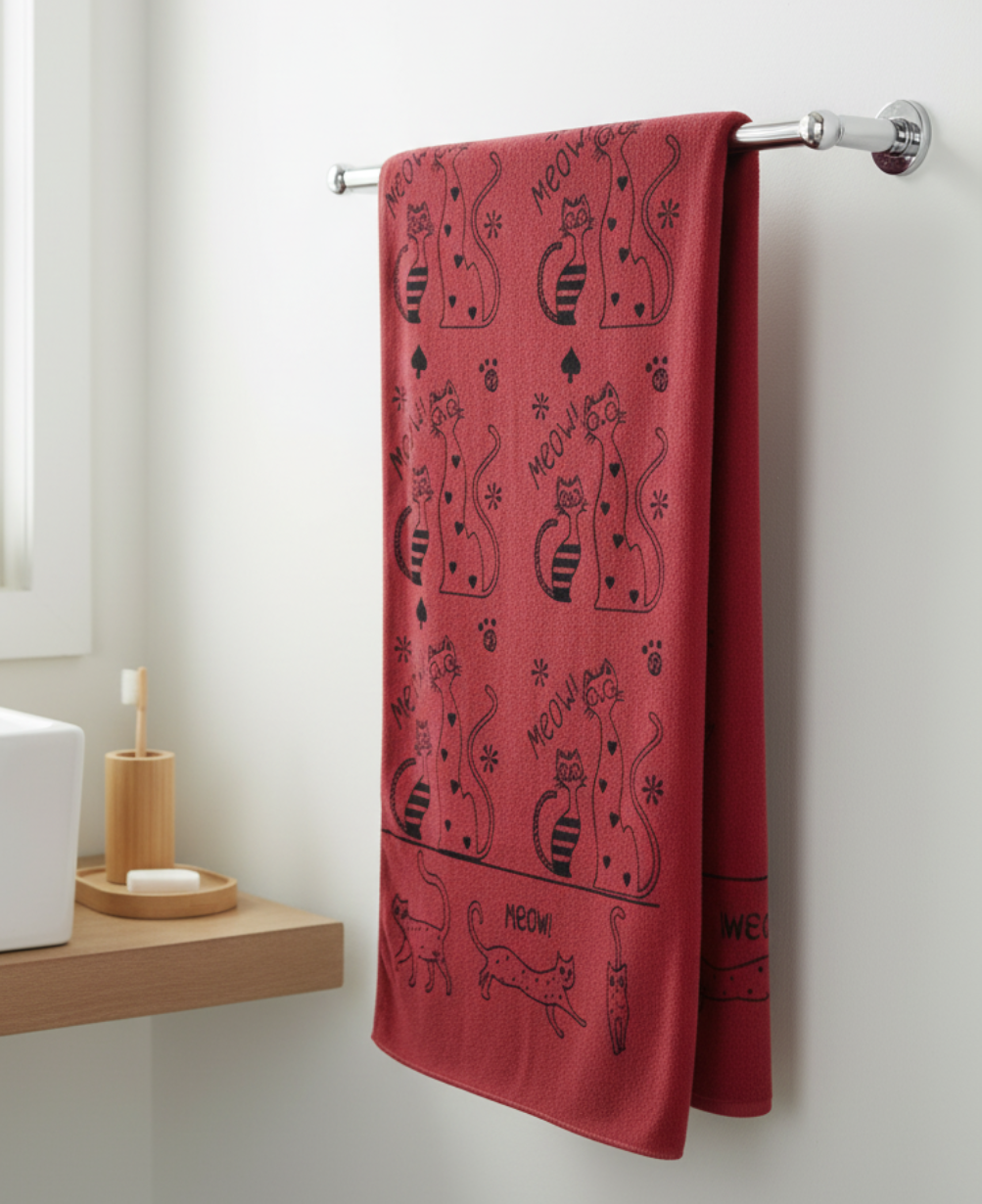 Cartoon  Bath Towel