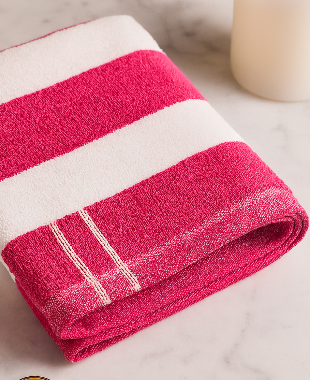 Stripped Hand Towel