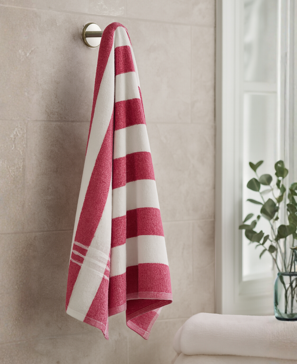 Stripped Hand Towel