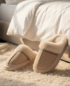 Women’s Plush Fur-Lined Indoor Slippers