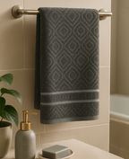 Geomatric Textured Bath Towel