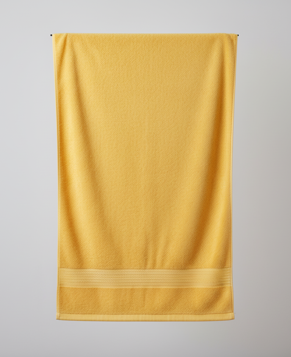 Modern Linear Bath Towel